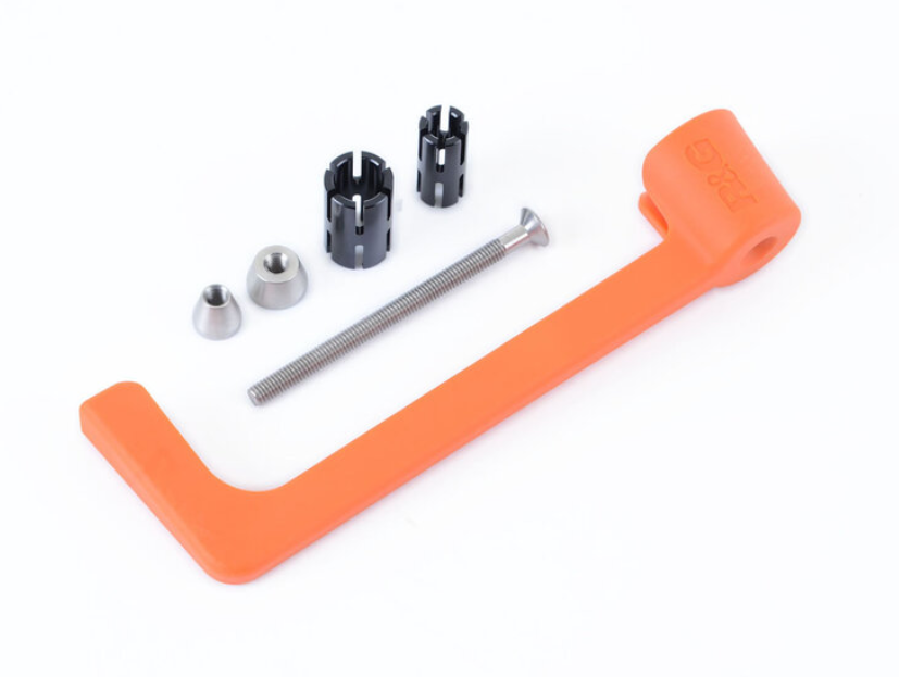 Протектори за кормило R&amp;G RACING Moulded Lever Guard - Orange Kawasaki Ninja ZX-10R/RR 21-25