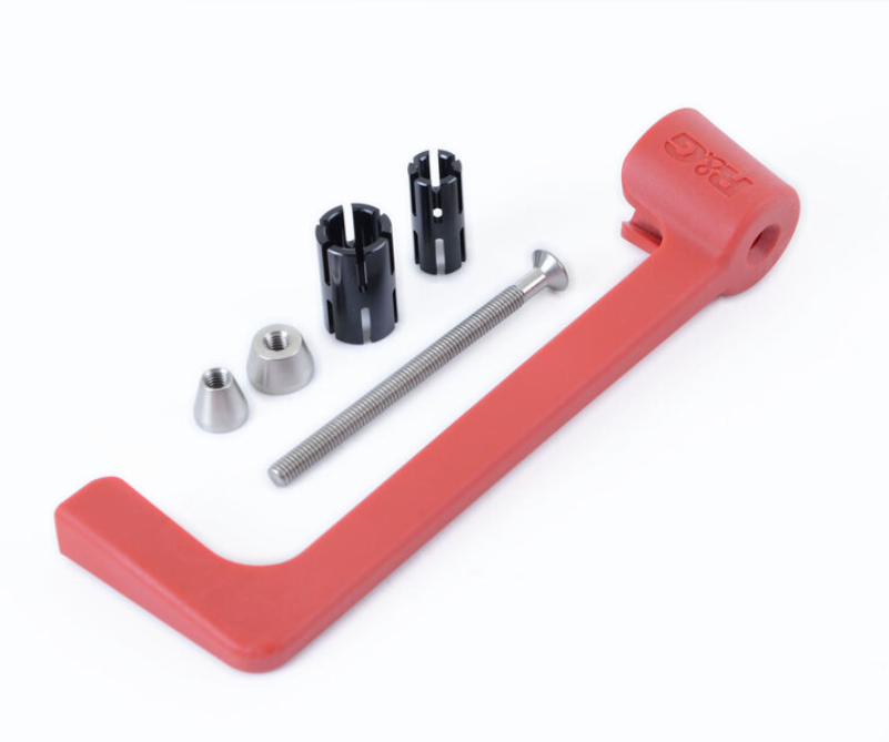 Протектори за кормило R&amp;G RACING Moulded Lever Guard - RED Kawasaki Ninja ZX-10R/RR 21-25