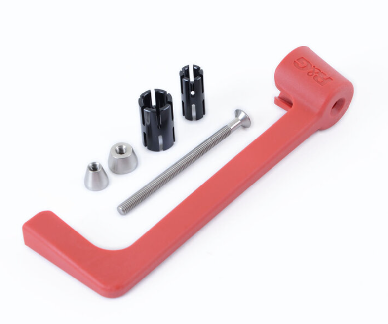 Протектори за кормило R&amp;G RACING Moulded Lever Guard - Red Triumph Speed Triple 1200 RS 2025