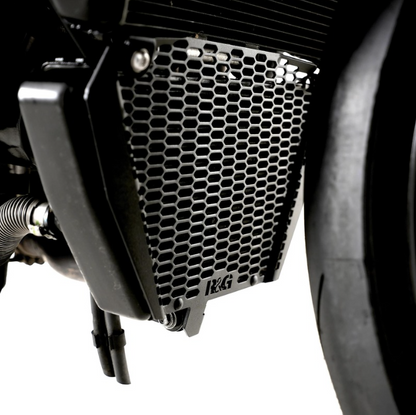 Протектор за маслен радиатор R&amp;G RACING Pro Oil Cooler Guard Aluminium Aprilia Tuono V4 1100 (Factory) 25