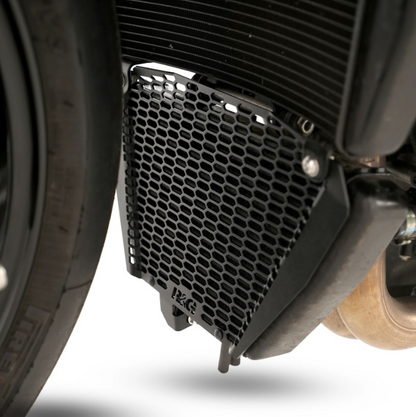 Протектор за маслен радиатор R&amp;G RACING Pro Oil Cooler Guard Aluminium Aprilia Tuono V4 1100 (Factory) 25