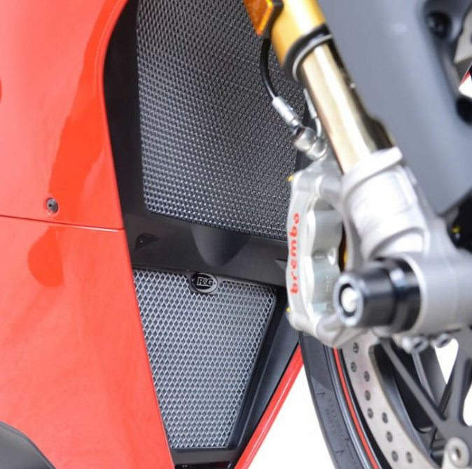 Протектор за радиатор R&amp;G Racing Radiator guard RED - Ducati Panigale V4 1100 20-24