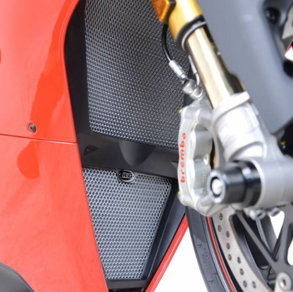 Протектор за радиатор R&amp;G Racing Radiator guard RED - Ducati Panigale V4 1100 20-24