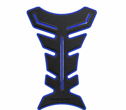 Протектор за резервоар MEDIO BLACK - BLUE