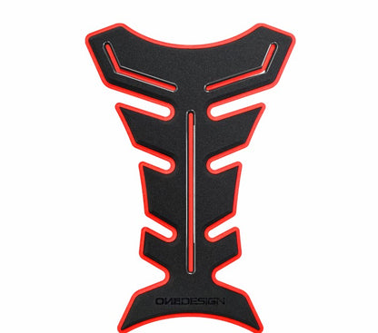 Протектор за резервоар MEDIO BLACK - RED