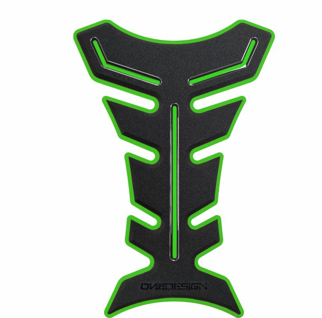 Протектор за резервоар MEDIO BLACK - GREEN