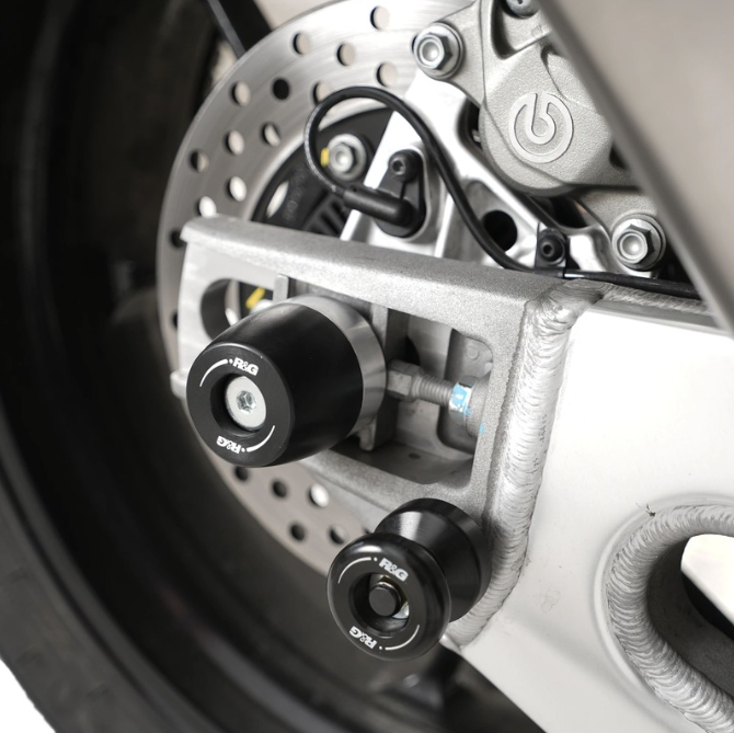 Краш тапи за ост R&amp;G RACING Swingarm Protection Aprilia Tuono 1100 V4 25-26