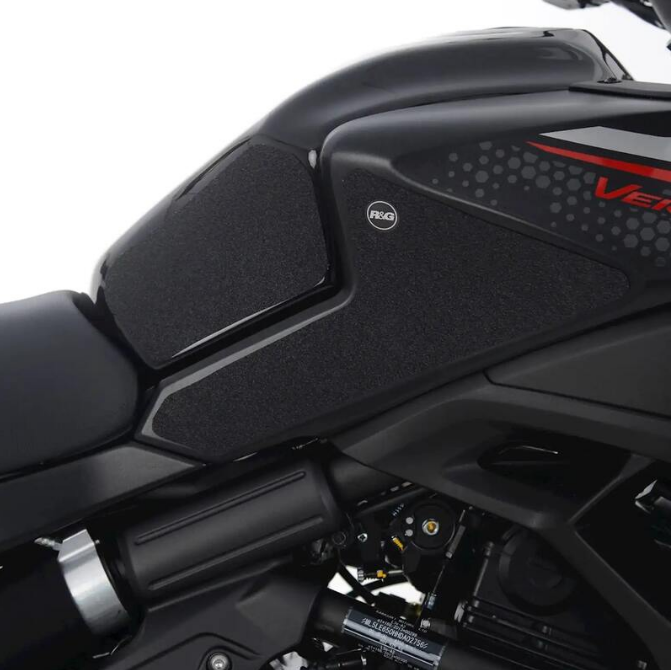 Протектор за резервоар R&amp;G RACING Tank grip - Clear Kawasaki Versys 650 24-25