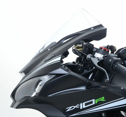 Плоча за огледала R&amp;G RACING Mirror Blanking Plate - Black Kawasaki ZX-10R 16-25