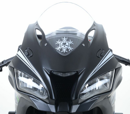 Плоча за огледала R&amp;G RACING Mirror Blanking Plate - Black Kawasaki ZX-10R 16-25