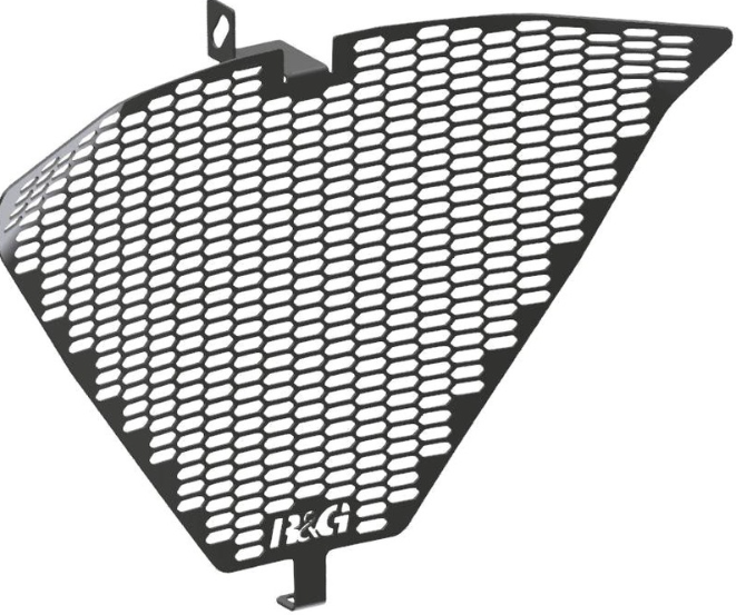 Протектор за колектори R&amp;G RACING Pro Aluminium Downpipe Grille - Black Kawasaki ZX6R 24-26