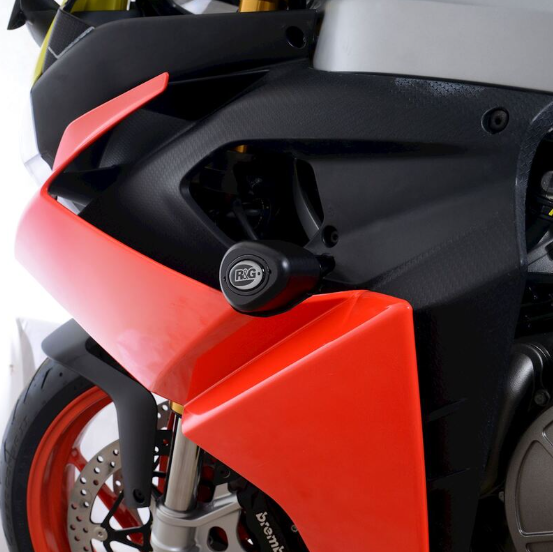 Краш тапи R&amp;G RACING Aero Crash Protectors - Black Aprilia RS660 20-26
