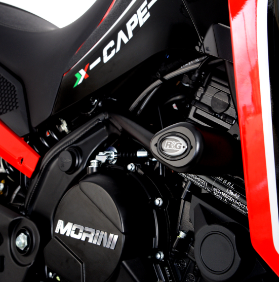 Краш тапи R&amp;G RACING Aero Crash Protectors Black Moto Morini X-CAPE 650 22-26