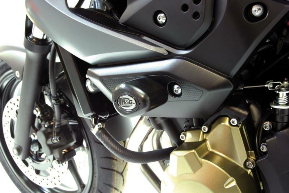 Краш тапи R&amp;G RACING Aero Crash Protectors Black Yamaha XJ6 N/S Diversion 10-16