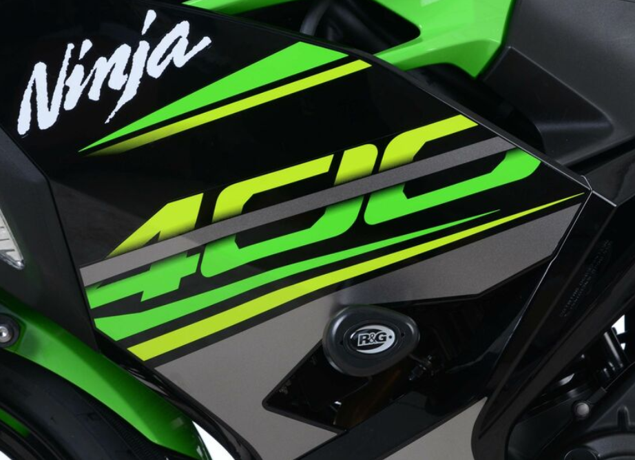 Краш тапи R&amp;G RACING Aero Crash Protectors White Kawasaki Ninja 400/Z400