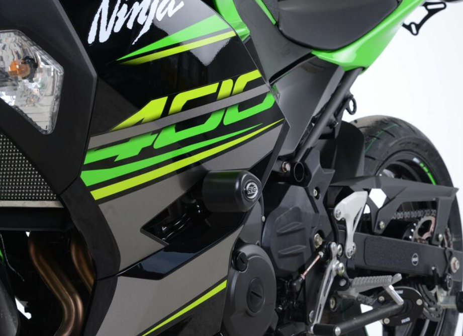 Краш тапи R&amp;G RACING Aero Crash Protectors White Kawasaki Ninja 400/Z400