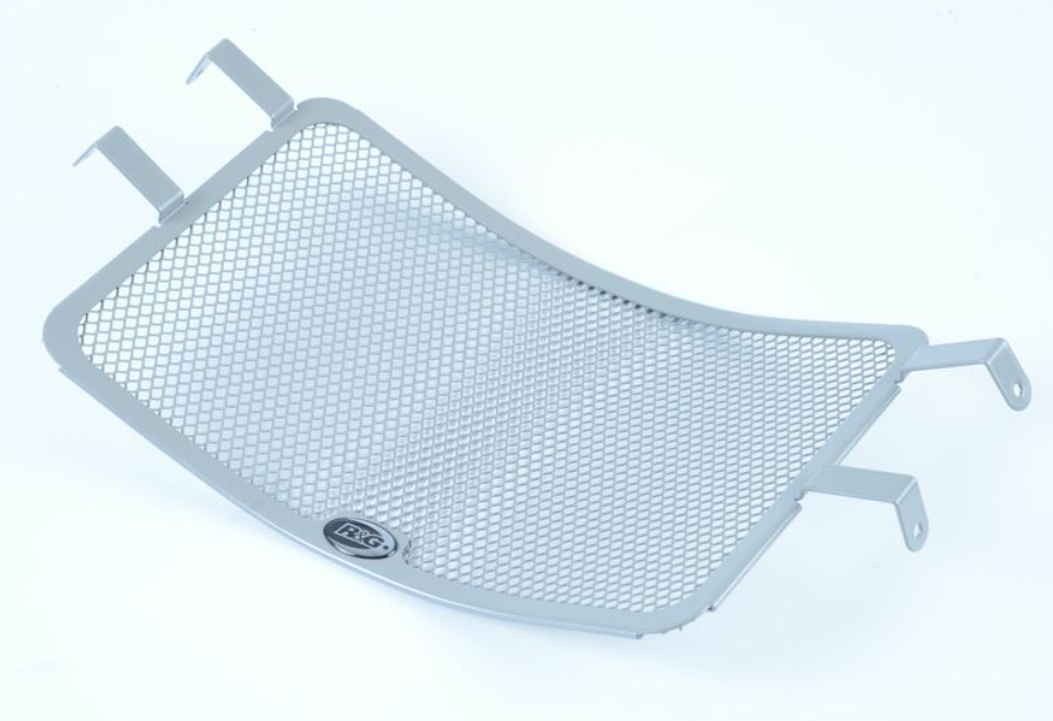 Протектор за радиатор R&amp;G Racing Aluminium Radiator guard Titanium - Ducati monster 1200 14-20