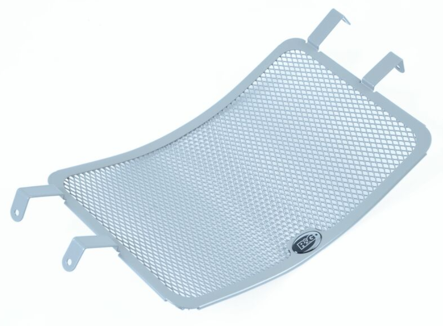Протектор за радиатор R&amp;G Racing Aluminium Radiator guard Titanium - Ducati monster 1200 14-20