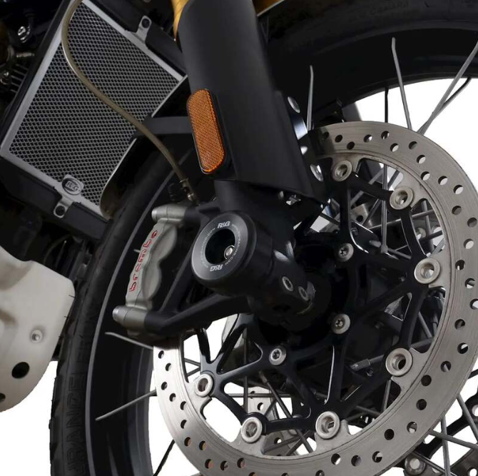 Краш тапи за ост R&amp;G RACING Fork Protection Triumph Scrambler 1200 XE 19-26