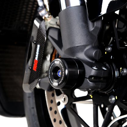 Краш тапи за ост R&amp;G RACING Fork Protectors Black Ducati Diavel V4 23-26