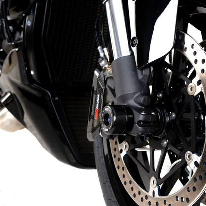Краш тапи за ост R&amp;G RACING Fork Protectors Black Ducati Diavel V4 23-26