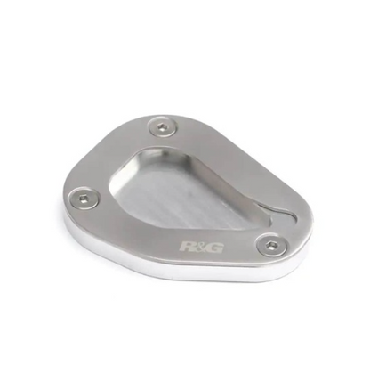Адаптер за странична стойка R&amp;G RACING Kickstand Shoe - Silver BMW G310R 18-25