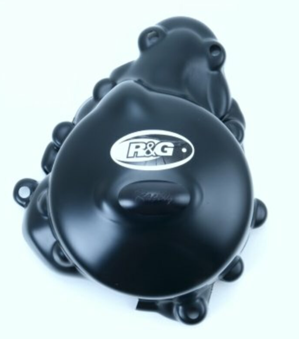 Протектор за двигател R&amp;G RACING Race Series Left Crankcase Protection Cover Black Triumph Daytona 675 06-11