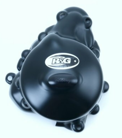 Протектор за двигател R&amp;G RACING Race Series Left Crankcase Protection Cover Black Triumph Daytona 675 06-11