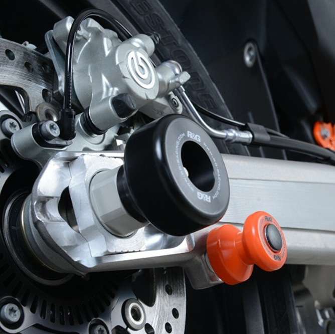 Краш тапи за ост R&amp;G RACING Swingarm Protectors Black KTM 690 SMC-R 19-25