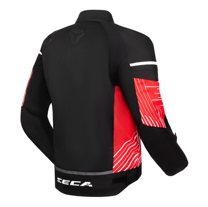 Текстилно яке SECA SUMMER WAY BLACK/RED
