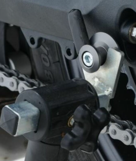 Адаптери за стойка R&amp;G RACING M10 x 1.25 Silver Bobbins