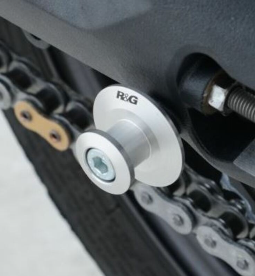 Адаптери за стойка R&amp;G RACING M10 x 1.25 Silver Bobbins