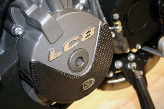 Протектор за двигател R&amp;G left carbon engine case Slider KTM LC8 Superduke 990