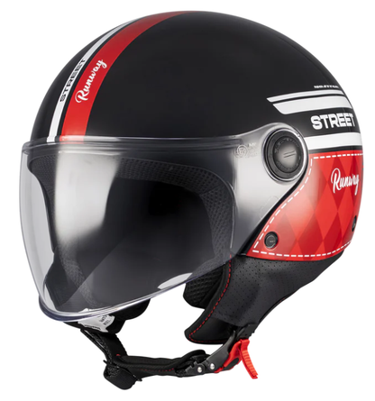 КАСКА ЗА СКУТЕР MT STREET S RUNWAY B5 GLOSS