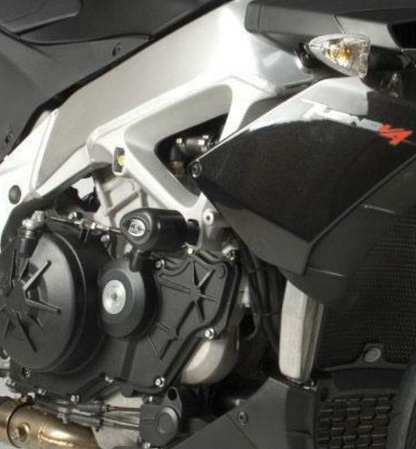 Краш тапи R&amp;G RACING Aero Crash Protectors Black Aprilia Tuono V4 11-13 / R 15-16