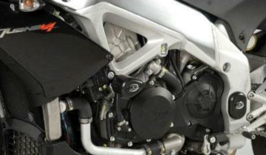 Краш тапи R&amp;G RACING Aero Crash Protectors Black Aprilia Tuono V4 11-13 / R 15-16