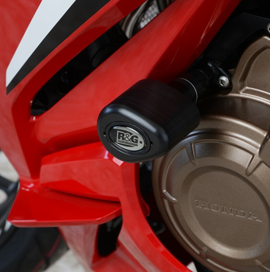Краш тапи R&amp;G RACING Aero Crash Protectors Black Honda CBR500R 19-26