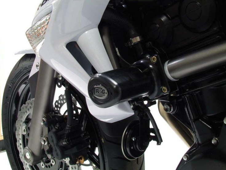 Краш тапи R&amp;G RACING Aero Crash Protectors Black Kawasaki ER-6 N 09-11