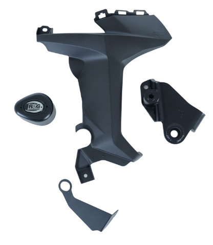 Краш тапи R&amp;G RACING Aero Crash Protectors Black Non Drill Kit Honda CBR1000RR 17-19