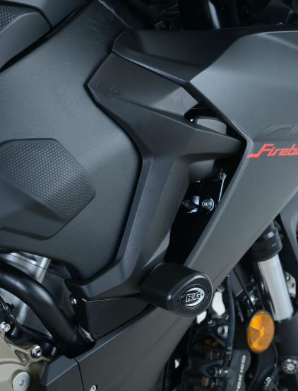 Краш тапи R&amp;G RACING Aero Crash Protectors Black Non Drill Kit Honda CBR1000RR 17-19