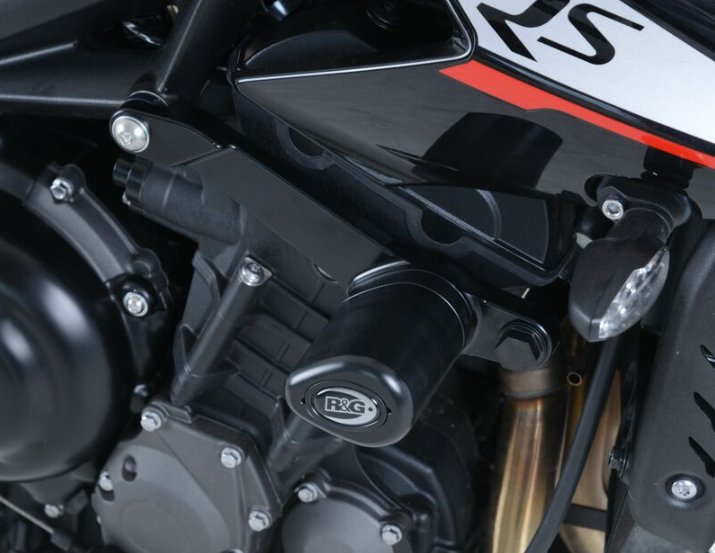 Краш тапи R&amp;G RACING Aero Crash Protectors Black Triumph Street Triple 765 17-25 / 660 17-21