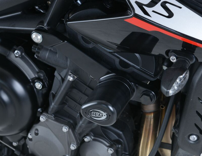 Краш тапи R&amp;G RACING Aero Crash Protectors Black Triumph Street Triple 765 17-25 / 660 17-21