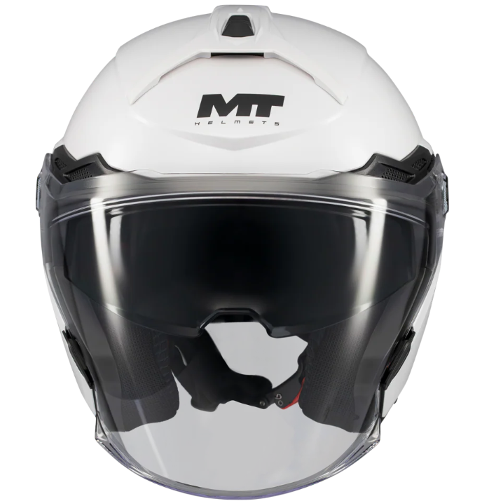 Скутер каска MT COSMO SV PURE A0 WHITE GLOSS