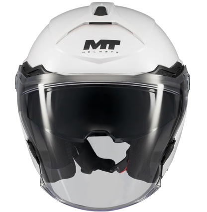 Скутер каска MT COSMO SV PURE A0 WHITE GLOSS