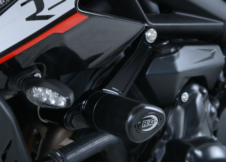 Краш тапи R&amp;G RACING Aero Crash Protectors Black Triumph Street Triple 765 17-25 / 660 17-21