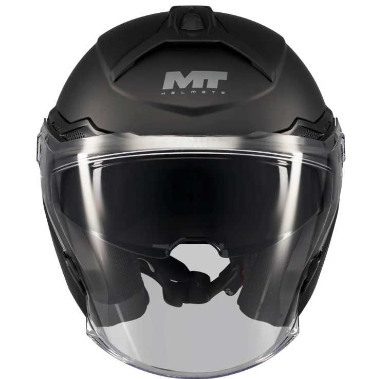 Скутер каска MT COSMO SV PURE A1 BLACK MATT