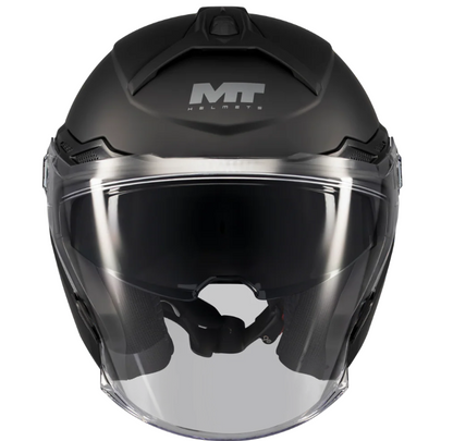 Скутер каска MT COSMO SV PURE A1 BLACK MATT