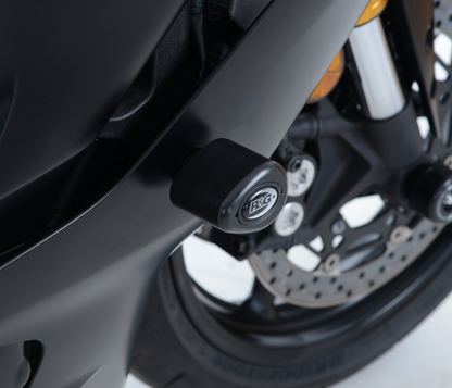 Краш тапи R&amp;G RACING Aero Crash Protectors Black Yamaha YZF-R6 17-21