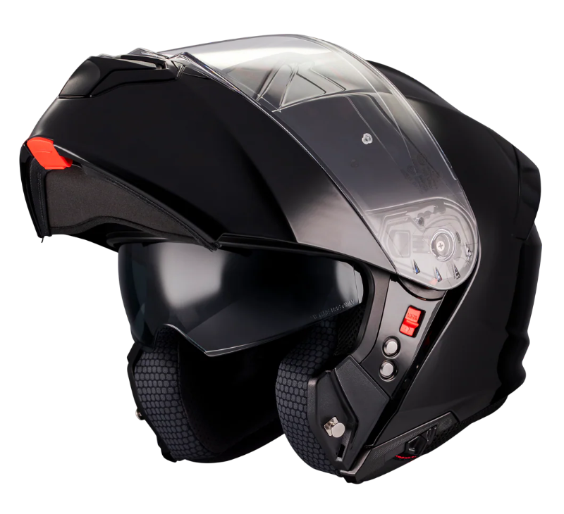 Отваряема каска MT GENESIS PURE A1 BLACK GLOSS