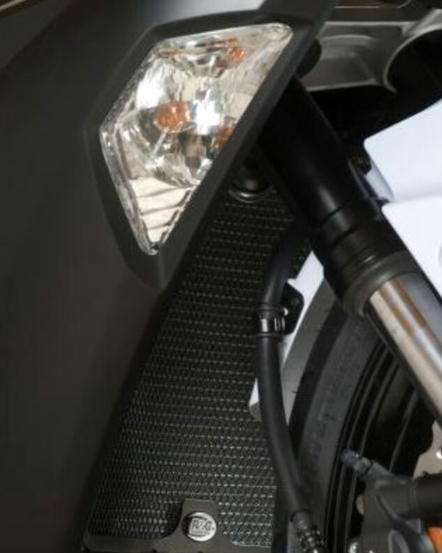 Протектор за генерация R&amp;G RACING Aluminium Downpipe grille - Kawasaki ZX6R 13-16